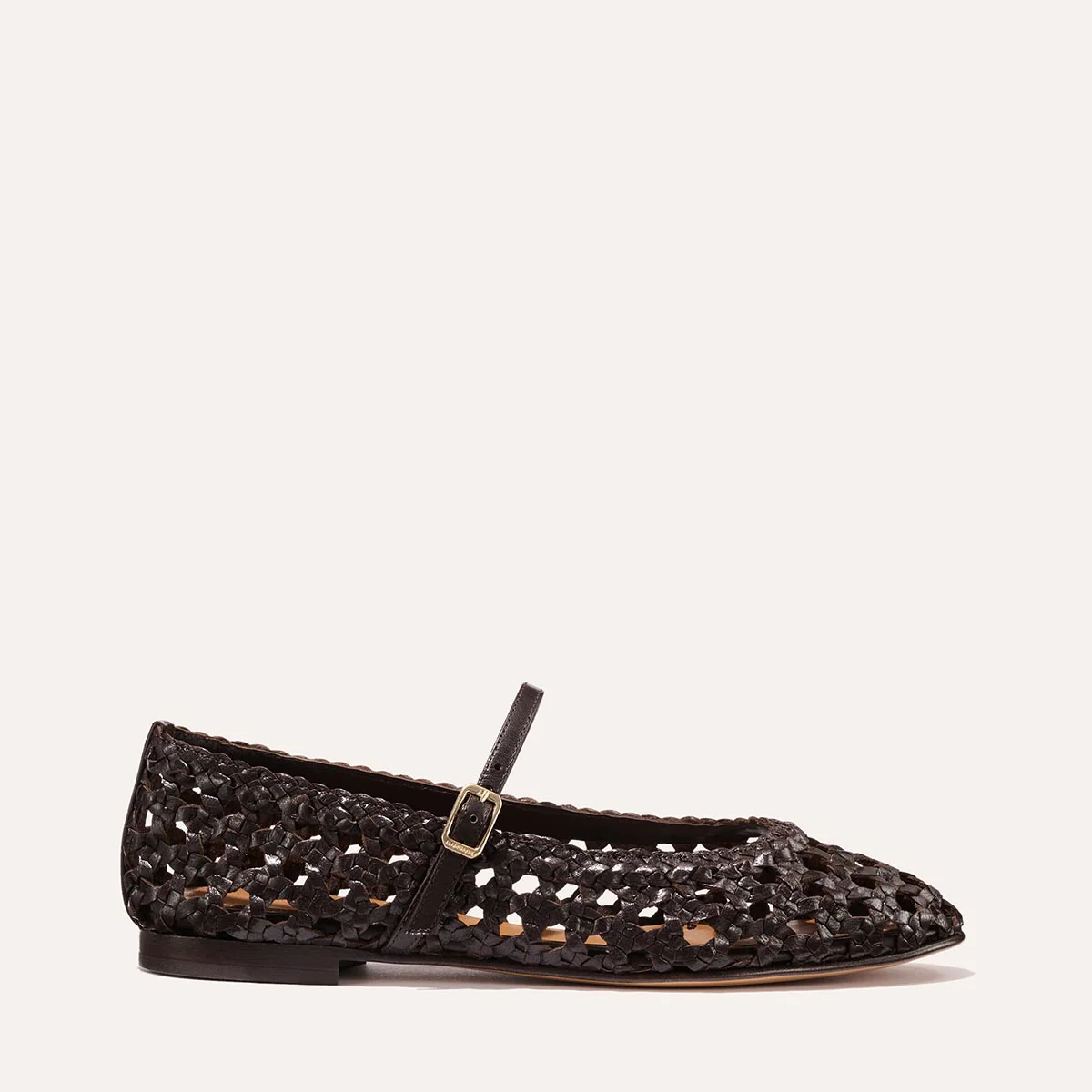 The Demi Jane - Espresso Woven Leather - Image 4
