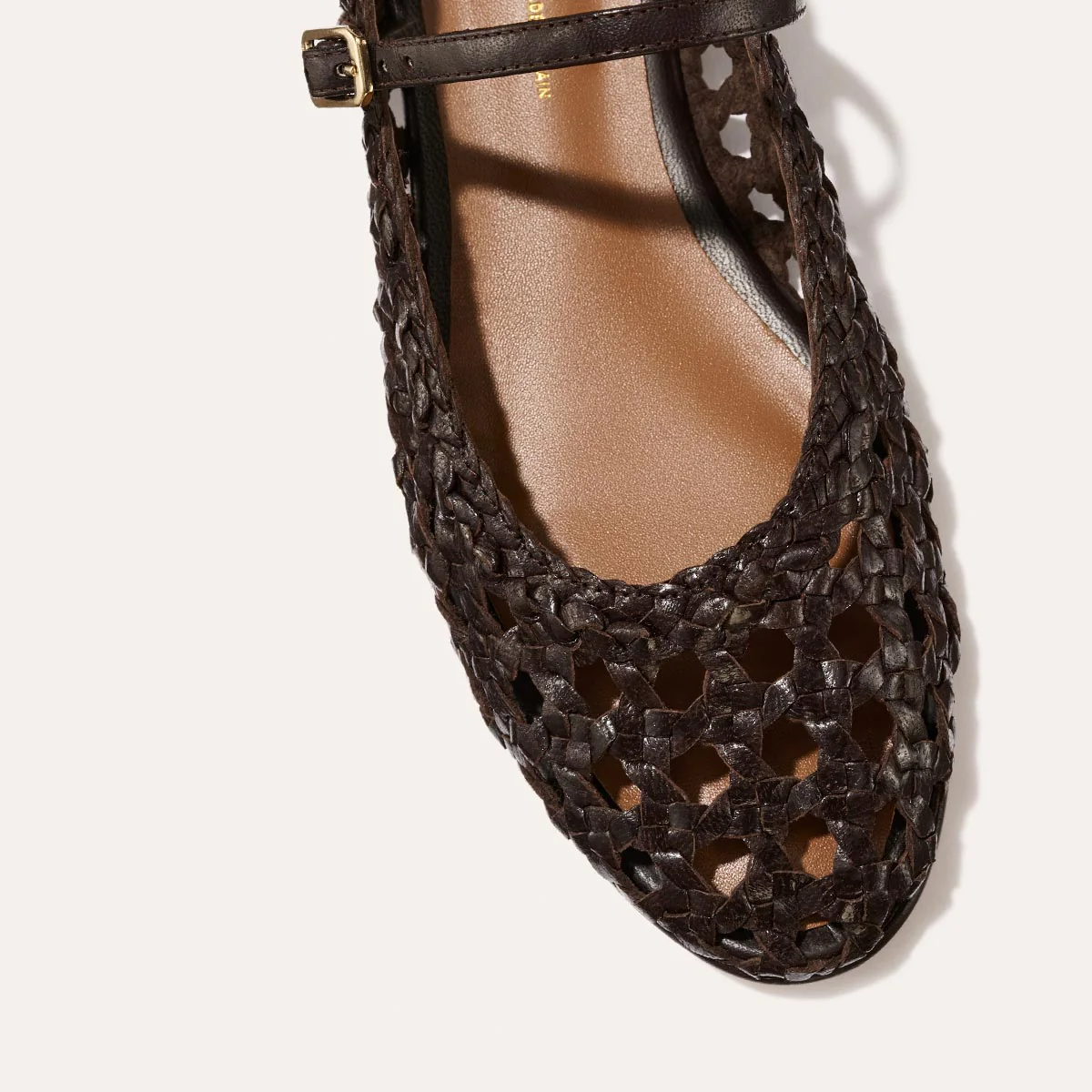 The Demi Jane - Espresso Woven Leather - Image 6