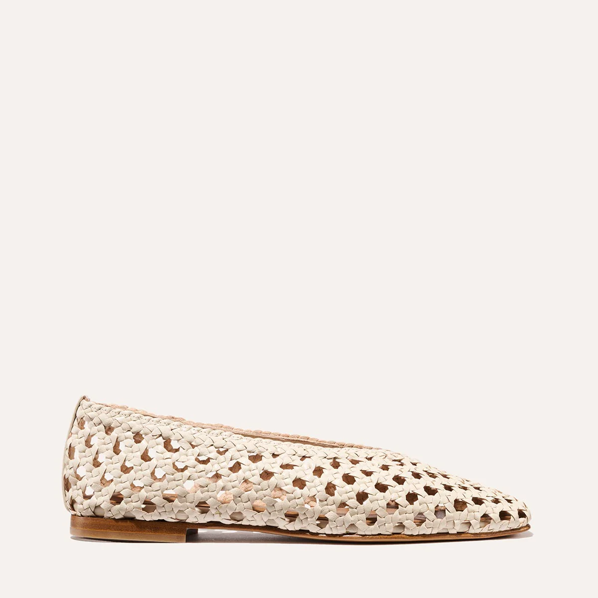 The Woven Paz - Ecru Leather - Image 4